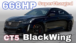 THE NEW CADILLAC CT5 V BLACKWING Specs amp Features [upl. by Aenil]