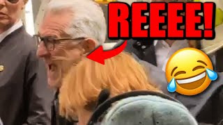 Robert De Niro Has SCREAMING FIT On Set in HILARIOUS VIDEO  Trump BROKE HIM [upl. by Eednak]