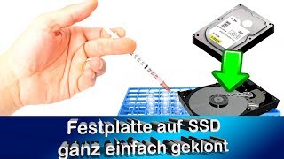 Festplatte klonen  SSD Klonen  mit Windows ohne Fremdsoftware für Freude an neuen Datenträger [upl. by Shelley]