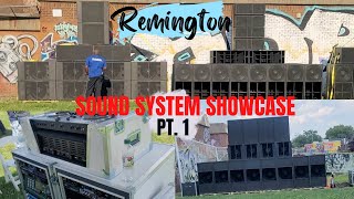 PT 1  6 SOUND SYSTEMS STRING UP IN PHILLY  FEATURING PARAFLEX amp SCOOPS POWERSOFT K SERIES amp X4 [upl. by Roht]