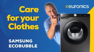 Care for your clothes with Samsung Ecobubble [upl. by Oniliuqnart]