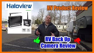 Best Back Up Camera For Your RV The Halo View Product Review  Matts RV Reviews [upl. by Erdman30]