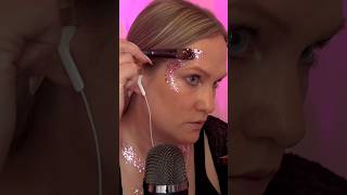 ASMR•GRWM for work at the Glitter Bar✨ asmrsounds asmrmakeup Full Video on my Channel [upl. by Tiduj]