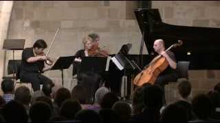 Brahms Piano Quartet in C minor quotWertherquot Guy Kashimoto Poppen Chaushian [upl. by Parhe67]