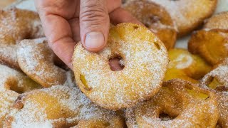 Frittelle di mela ricetta in 5 minuti 🍎 Se hai 2 mele e 2 uova prepara questa colazione veloce [upl. by Wendall508]