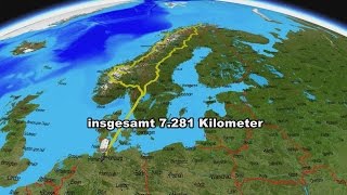 HamburgNordkap und zurück mit dem Caravan Teil 2 [upl. by Chin]