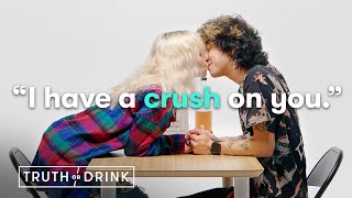 Revealing My Crush on Truth or Drink  Cut [upl. by Hpseoj]