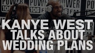 Kanye West Talks About Paparazzi and Wedding Plans [upl. by Imelida]