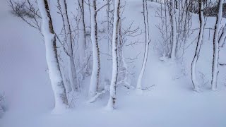 Tøttadalen i nysnø [upl. by Enitsirc]