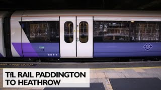 TfL Rail Paddington to Heathrow [upl. by Holsworth]