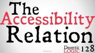 The Accessibility Relation Deontic Semantics [upl. by Odawa]