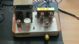 Testing pair of EMI speaker remove from a Clairtone Console system Very nice sounds [upl. by Nallad]