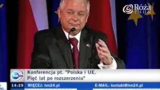 Prezydent Kaczyński o Róży [upl. by Branch]