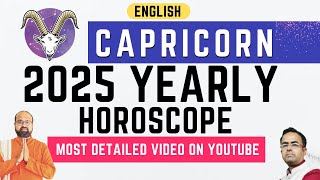 Capricorn 2025 Yearly Horoscope Zodiac Capricorn 2025 Predictions Career Wealth Love astrology [upl. by Gunner]