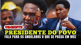 ESPECIAL ENTREVISTA T1 Venâncio Mondlane AO VIVO AGORA EM ANGOLA [upl. by Nadaha]