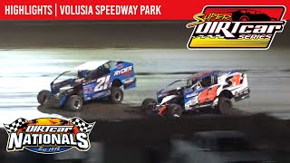 Super DIRTcar Series Big Block Modifieds Volusia Speedway Park February 15 2022  HIGHLIGHTS [upl. by Sidnal]