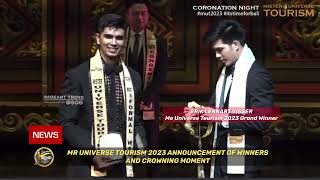 MR UNIVERSE TOURISM 2023 ANNOUNCEMENT OF WINNERS [upl. by Tannie998]