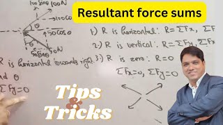 Resultant force mechanics problems engineeringmechanics firstyearengineering sem1 csgt [upl. by Aletha445]