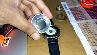 How to replace battery on fossil watch without watch tools [upl. by Rene]