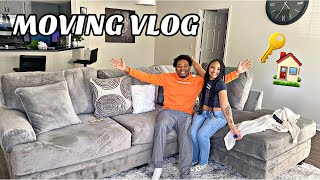 Moving Vlog  We Moved To Our Dream Apartment Packing UHAUL amp FURNISHED Apartment Tour [upl. by Alleoj]