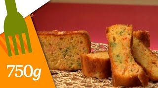 Recette de Cake au saumon fumé  750g [upl. by Wenona]