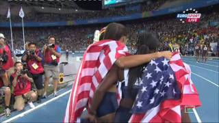 World Championship Daegu 2011 4x100 Metres Relay Women  Final [upl. by Ellehcal]