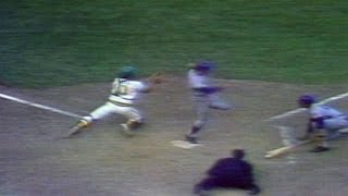 1973 WS Gm2 Mets argue after Harrelson out at home [upl. by Inuat]