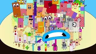 Numberblocks Band 0 to 6 000 Remake [upl. by Hulburt]