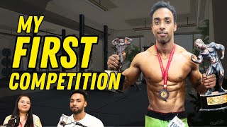 My First BODYBUILDING Competition ft Shashank Singh  Bodybuilding Motivation [upl. by Yasdnil]