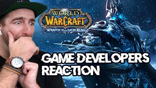 World of Warcraft Wrath of the Lich King Cinematic Trailer Reaction [upl. by Naejamron709]