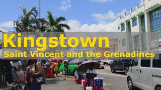 Kingstown Saint Vincent and the Grenadines March 2024  citywalk kingstown caribbean [upl. by Horatia224]