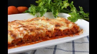 Canelones de pollo casero y fáciles [upl. by Karsten]