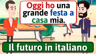 IMPARA LITALIANO Progetti futuri  Conversazione in Italiano  LEARN ITALIAN [upl. by Darrin186]