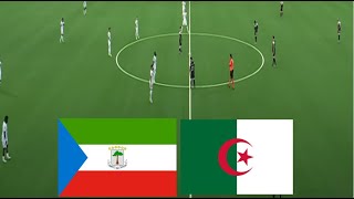 Guinée équatoriale  Algérie Résumé du match 00  Éliminatoires Coupe dAfrique des Nations [upl. by Kassi]