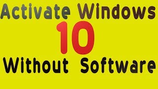 windows 10 activate kaise kare  How to activate windows 10 [upl. by Burrill]