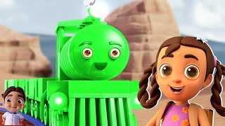 Chhuk Chhuk Rail Gadi சுக் சுக் ரயில் காடி Tamil Nursery Rhymes and Cartoon [upl. by Hanley404]