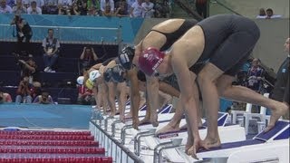 Womens Swimming 50m Freestyle  SemiFinals  London 2012 Olympics [upl. by Rhiana]