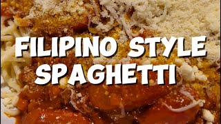 Filipino Style Spaghetti [upl. by Revkah]