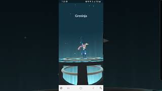 I evolved my Frogadier Costume into Greninja Costume short pokemongo HAPPY HALLOWEEN [upl. by Chancelor]