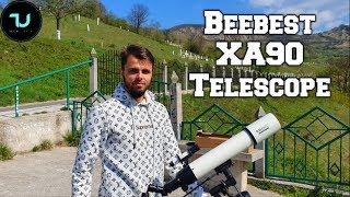 Review Beebest XA90 Telescope from Xiaomi youpin 2019AstronomyMoon Night sky [upl. by Einnaf]