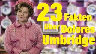 🌺 23 FAKTEN über Dolores UMBRIDGE 🌸 [upl. by Sands]