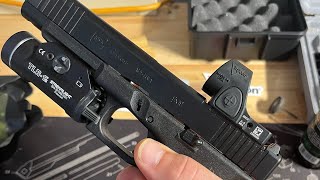 TRIJICON SRO unboxing and review in 3 mins Red dot with 25 MOA [upl. by Ellswerth]