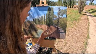 Plein Air Painting At Merriwa River [upl. by Elatsyrc309]