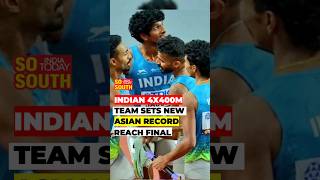 World Athletics Championship 2023 Indian 4x400m Relay Team Sets New Record Reaches Final [upl. by Ennayelsel925]