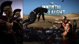 Spartan Hoplite Phalanx Vs Persian Immortal Infantry  Epic Cinematic Battle  Total War Rome 2 [upl. by Eicaj963]