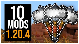 TOP 10 Mods que debes tener para minecraft 1204  3 [upl. by Ryun]