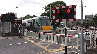 Railway Crossing  Strand Road Dublin [upl. by Bonucci]