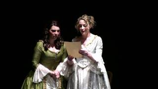 Letter Duet from quotThe Marriage of Figaroquot Mozart in English  Peninsula Teen Opera [upl. by Nawud]