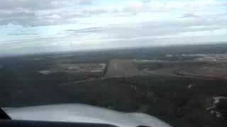 Landing at Caboolture Australia Rwy 12 Cockpit View [upl. by Filomena]