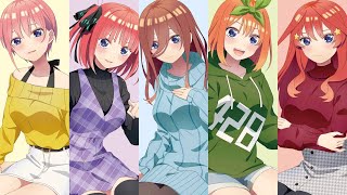 The Quintessential Quintuplets  Seasons endings Instrumental [upl. by Durning407]